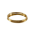 14K Gold Filled Stackable Twist Ring Minimal Everyday Band